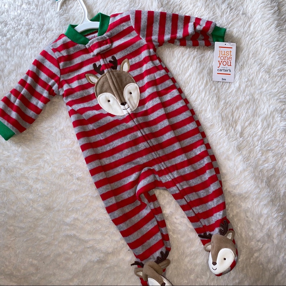 Baby boys foot pajama size 3months